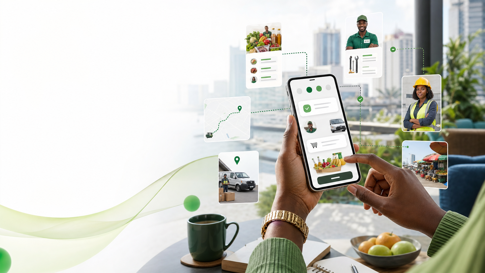 AI-assisted glxlife shopping and service workflow